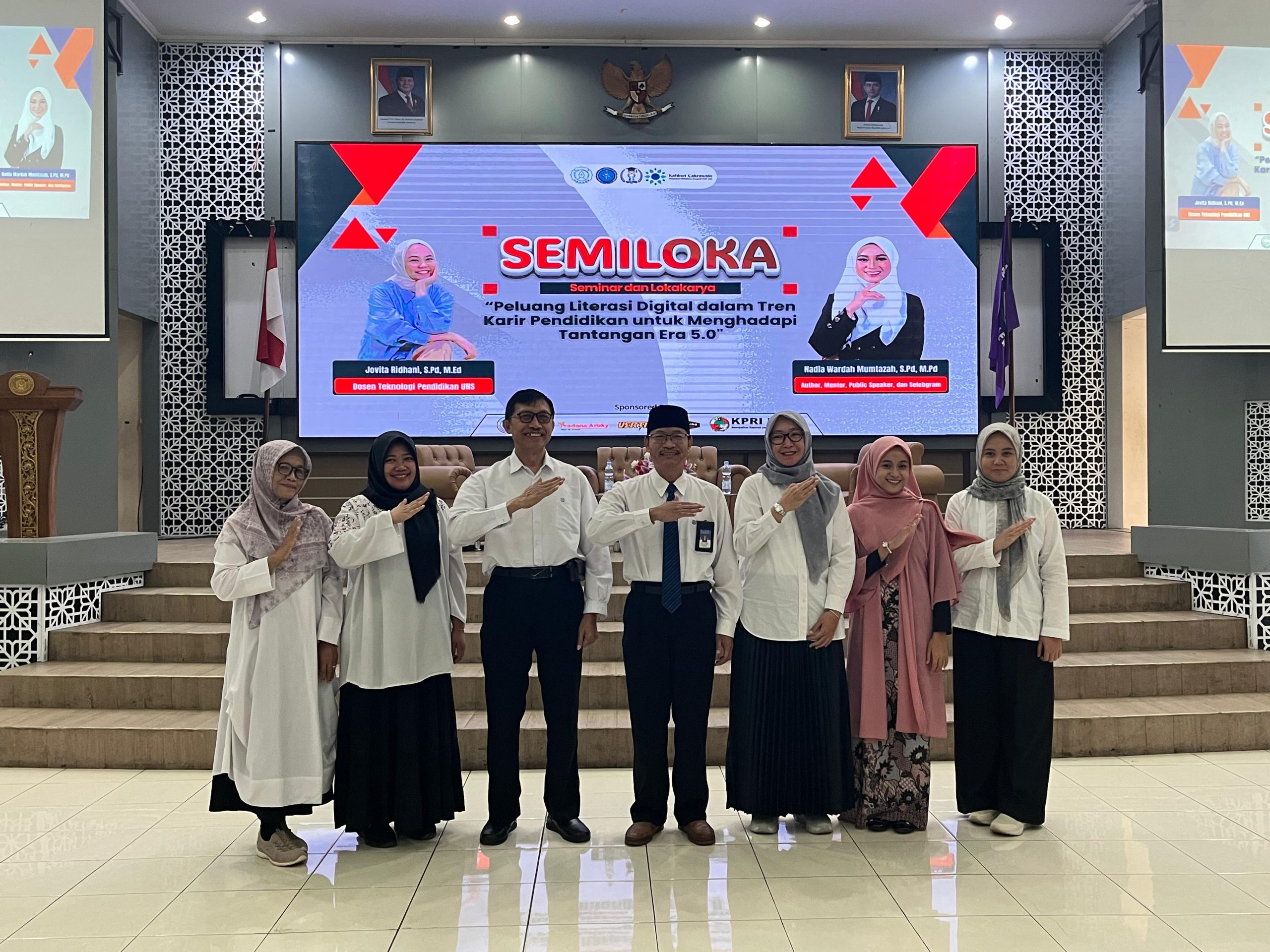 Dosen S1 Teknologi Pendidikan Menjadi Keynote Speaker dalam Semiloka Peluang Literasi Digital FKIP UNS