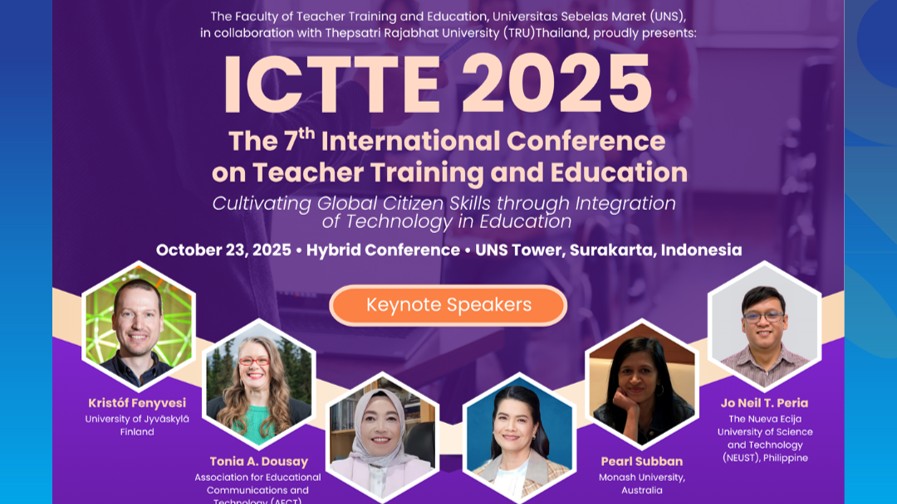 ICTTE 2025: 7th International Conference on Teacher Training and Education