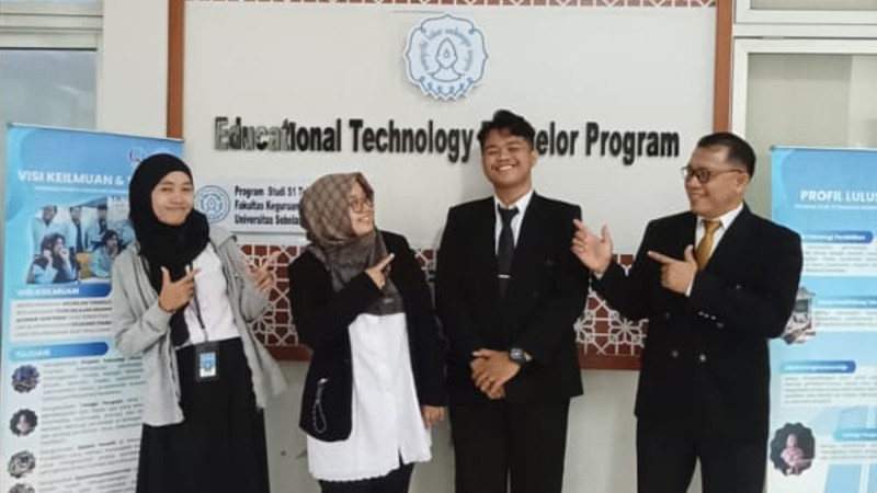 Mahasiswa S1 Teknologi Pendidikan Kembali Ukir Prestasi dalam Ujian Skripsi April 2026